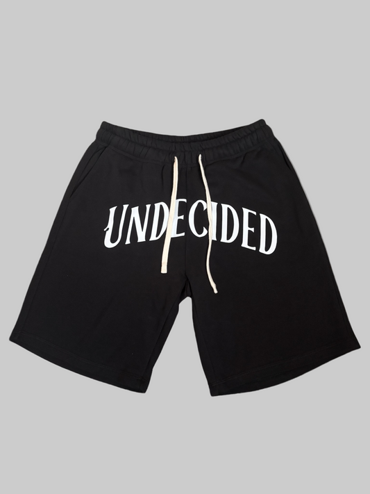 UNDECIDED LOUNGE SHORTS - BLACK